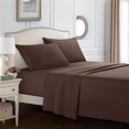 thumbnail image 3 of 4pcs Bed Sheet Set Polyester Bed Sheets Many Colors Durable Bed Sheet for Home Bedroom, 3 of 5