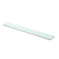 thumbnail image 1 of vidaXL Shelf Panel Glass Clear 90x12 cm, 1 of 2