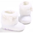 thumbnail image 5 of Baby Boy Girl Boots Newborn Shoes Winter Snow Bowknot Anti-Slip Soft Sole Warm Infant Toddler Prewalker Booties, 5 of 7