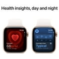 thumbnail image 4 of Restored Apple Watch Series 10 GPS 46MM Rose Gold Aluminium Case with Pure Platinum Nike Sport Band (Refurbished), 4 of 5