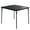 Black, variant on VECELO Folding Square Table, Portable Card and Game Activity Table for Indoor or Outdoor, Black