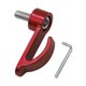thumbnail image 3 of Gancho genérico para manillar de motocicleta de aleación de aluminio con tornillo M6, fácil de instalar, piezas modificadas, soporte lateral del Rojo, 3 of 8