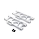 thumbnail image 1 of Tholdsy 2 piezas de coches de control remoto Brazos oscilantes de metal Kit de reemplazo mejorado Suministros de reemplazo para WLtoys 104009 12401 Type2 NO2 Tholdsy FN010154-04, 1 of 6
