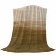 thumbnail image 6 of Brown Ombre Blanket Soft Cozy Warm Twin Blanket for Bed, Plush Fuzzy Flannel Fleece Blankets for Sofa, Modern Abstract Art Ocean Oil Painting Throw Blankets for Couch, Gifts for Men, 60"x80", 6 of 9