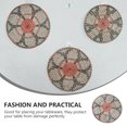 thumbnail image 6 of Tersarium 1Pc Hand Woven Straw Placemat Anti-Slip Table Mat Household Wall Hanging (280g), 6 of 10
