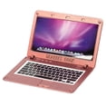 thumbnail image 4 of 1:6 Dollhouse Miniature Laptop Computer Decoration Accessories Scene Simulation Notebook for Desktop Living Room Study Home Decoration Rose Gold, 4 of 7
