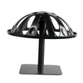 thumbnail image 2 of Soporte de exhibición de yaca, giratorio, organizador, soporte de almacenamiento de metal para Negro, 2 of 9