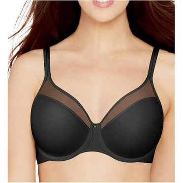 BALI Black One Smooth U Ultra Lite Illusion Neckline Bra, US 36DD, UK 36DD, NWOT