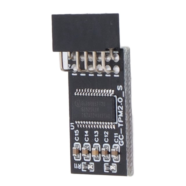 Enhanced TPM 2.0 Security Module with 12-Pin LPC SPI Interface for GIGABYTE Motherboards, Compatible with Intel and AMD Series, Reliable Encryption and Stable Performance.