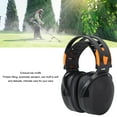 thumbnail image 6 of YAHHU X7 Hearing Protection Earmuffs Sleek All Black Foldable Noise Canceling Ear Muff for Work Study Shooting Garden 1 Pack, 6 of 9