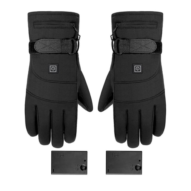 Guantes De Equitación Al Aire Libre Guantes Eléctricos Cálidos De Invierno Ajustables En Temperatura Guantes Deportivos Impermeables Guardurnaity OD016864-01