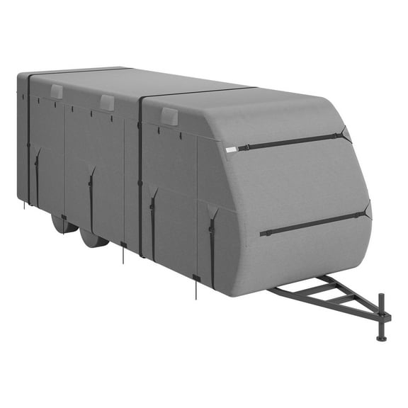 Trailer Travel RV Cover 27-30 ft Class A Motorhome Camper Cover - Waterproof, UV Protection, Non-Woven Fabric