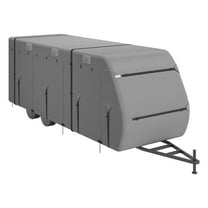 Trailer Travel RV Cover 27-30 ft Class A Motorhome Camper Cover - Waterproof, UV Protection, Non-Woven Fabric