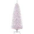 thumbnail image 1 of Puleo International 4.5 Ft Prelit Christmas Tree w/ 150 Clear Lights, White, 1 of 5