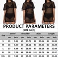 thumbnail image 2 of Women Swimwear Bikini Beach Wear Cover Up Swimsuit Long Sleeve Hooded Crop Top, 2 of 5