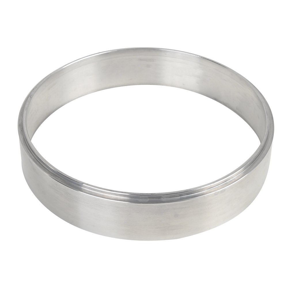 1" Car Air Cleaner Spacer Riser Silver Tone Aluminum Alloy Filter