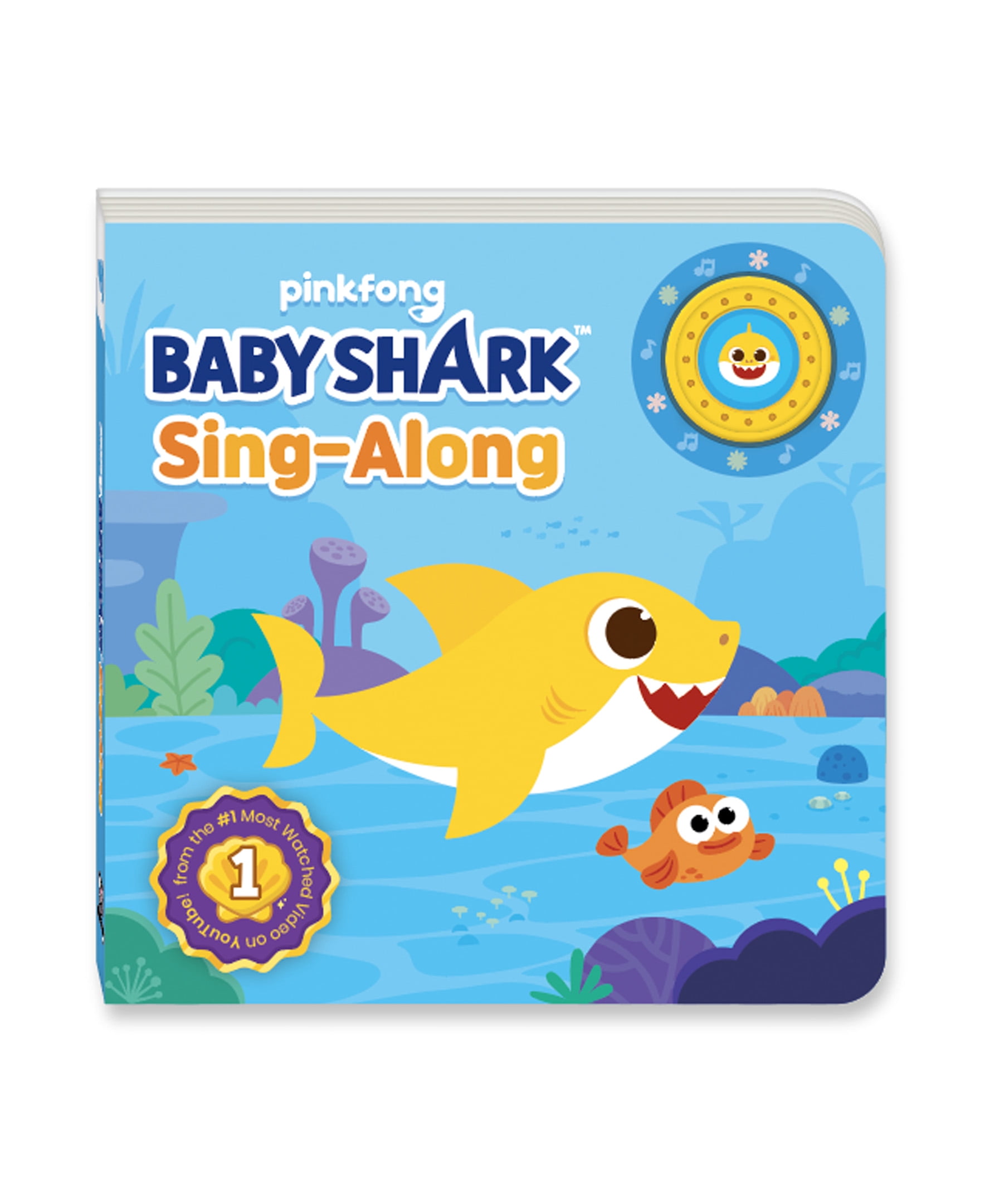 Pinkfong Baby Shark Sing-Along Sound Book (1 Button Music Board Book) -  