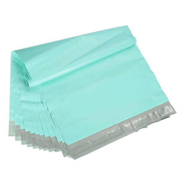 Uxcell 15x12 Inch Poly Mailers, 100 Pcs Shipping Bags for Clothing, Dark Blue