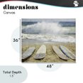 thumbnail image 4 of Stupell Industries Tropical Surfboards At The Ready Canvas Art, 48 x 36, by Grotto Studios, 4 of 8