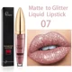 thumbnail image 4 of Brillo de labios brillante para mujer, Pintalabios líquido de larga duración con brillo de diamante, resistente al agua, muy pigmentado, maquillaje, 4 of 7