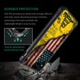 thumbnail image 4 of Daizag Compatible Con Iphone Xr Funda Protección Integral A Prueba De Golpes Anti-Arañazos Tpu Fundas Para Hombre Mujer-Dtom Diseño De Bandera Americana, 4 of 5
