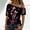 Pink, variant on Graphic Tees for Women Fashion Printed Top Off Shoulder Glitter Short Sleeve Elegant Loose Blouse for Women'stylish Casual T-Shirt Swirl Design Yellow XXL
