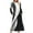 Black#A, variant on Classic Slim Dress for Women Spring Fall Long Sleeve Maxi Womens Fashion Casual Printed/Colorblock Long Sleeve Round-Neck Dress
