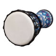thumbnail image 3 of Hand 8 Inch Portable African Drum Djembe Hand Drum with Colorful Art Patterns Percussion Musical Instrument, 3 of 7
