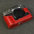 thumbnail image 2 of GadgetCom Camera Half Case Compatible with FUJIFILM X-T30 II XT30 / X-T20 / X-T10 , Anti-Slip PU Leather Shell Protective Cover, 2 of 4