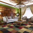 thumbnail image 2 of Ottomanson Non-Slip Area Rug for Living Room 7'10" x 9'10" Durable Low Profile Carpet, Multicolor, 2 of 8