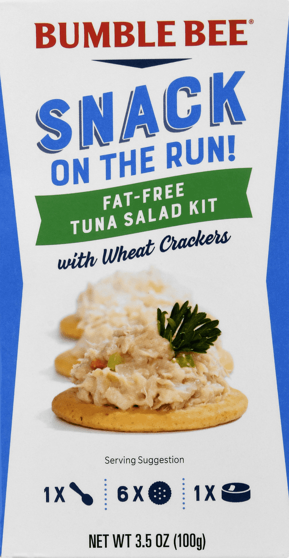Bumble Bee Snack on the Run! FatFree Tuna Salad Kit with Wheat