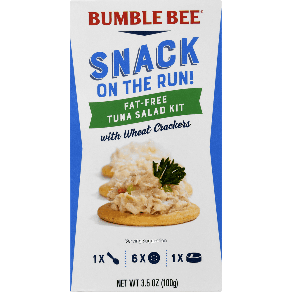 Bumble Bee Snack on the Run! FatFree Tuna Salad Kit with Wheat