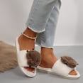 thumbnail image 5 of Bovxnpu House Slippers for Women Casual Indoor/Outdoor Shoes, Women's Casual Open-Toe Capibala Comfortable And Warm Slippers Suitable For Fall And Winter Home Wear Comfy Indoor House Shoes, 5 of 8
