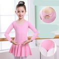 thumbnail image 6 of Children's Dance Clothes, Girls' Practice Clothes, Girls Short-sleeved Tutu, 6 of 9