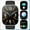 2.01-SilverBlack, variant on Multifunctional Digital Watch with Call Function, Message Reminder, Compatible with Android And for iPhone, Multiple Sports Modes, USB Charging, 200mAh Lithium Battery, Wireless Call, Men And Women