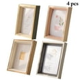 thumbnail image 2 of Cadre Photo Rectangulaire Moderne : 4 Pcs Cadre d'Affichage Photo Suspendu Cadre de Table, 2 of 10