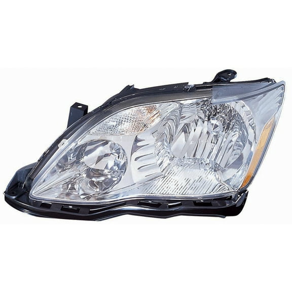 New CAPA Certified Standard Replacement Driver Side Headlight Assembly, Fits 2005-2007 Toyota Avalon