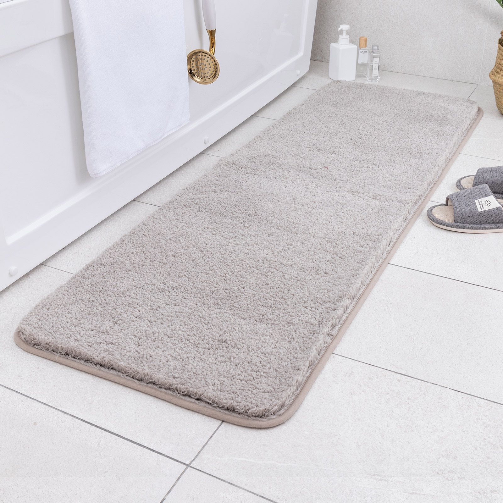 Carvapet Anti-vermoeidheid Keukenmat 20mm Dik - Zwarte Staande Mat 44x152cm Voor Keuken En Sta-Bureau