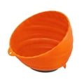 thumbnail image 1 of Bandeja de silicona magnética para tuercas, organizador flexible para tornillos, pernos y tuercas. Naranja, 1 of 9