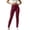 Wine 01, variant on Karymi Jeans for Women High Waist Stretch Skinny Pants, Button Closure Solid Casual Slim Fit Long Trousers