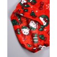 thumbnail image 5 of Womens Red Christmas Pajama Pants Cartoon Print Loungewear Pants, 5 of 5