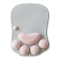 thumbnail image 1 of Alfombrilla de Ratón de Tapete para Mouse 3D Pata de Gato de Silicona con Reposamuñecas,Mouse de 3D Pata de Gato para el Estudio,para el Estudio, la Oficina y el Hogar(Rosa), 1 of 5
