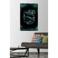 thumbnail image 2 of Harry Potter - Slytherin Crest Magic Wall Poster with Pushpins, 22.375" x 34", 2 of 3