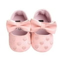 thumbnail image 2 of SDJMa Baby Girl Bowknot Leater Shoes Anti-slip Soft Sole Toddler, 2 of 9
