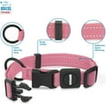 thumbnail image 4 of Best Pet Supplies Reflective Dog Collar with Adjustable Length, Heavy-Duty Buckle, and Strong Leash D-Ring, Cute Training, Walking, Jogging Accessory for Small, Medium, and Large Breeds, 4 of 5