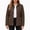y1264_Brown, variant on Womens Quilted Jacket Button Long Sleeve Puffer Jackets Fall Lightweight Down Coats with Pockets, S-3XL
