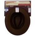 thumbnail image 2 of Adult INDIANA JONES Hat - One-Size-Fits-All Felt Fedora with Brown Band and Logo Ribbon, 2 of 2