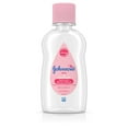 thumbnail image 3 of Johnson's Baby Body Moisturizing Oil, Liquid Mineral Oil for Baby Massage, Original, 3 fl oz, 3 of 7