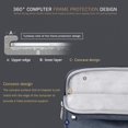 thumbnail image 3 of Funda para portátil Voova 15.6-16" MacBook Pro/HP/Lenovo gris oscuro, 3 of 8