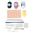 thumbnail image 1 of Conjunto de Material para ramo tejido a mano, mano de obra fina, materiales para ramo de flores artificiales, Kit de ramo de hilo DIY para regalo de niña, 1 of 8